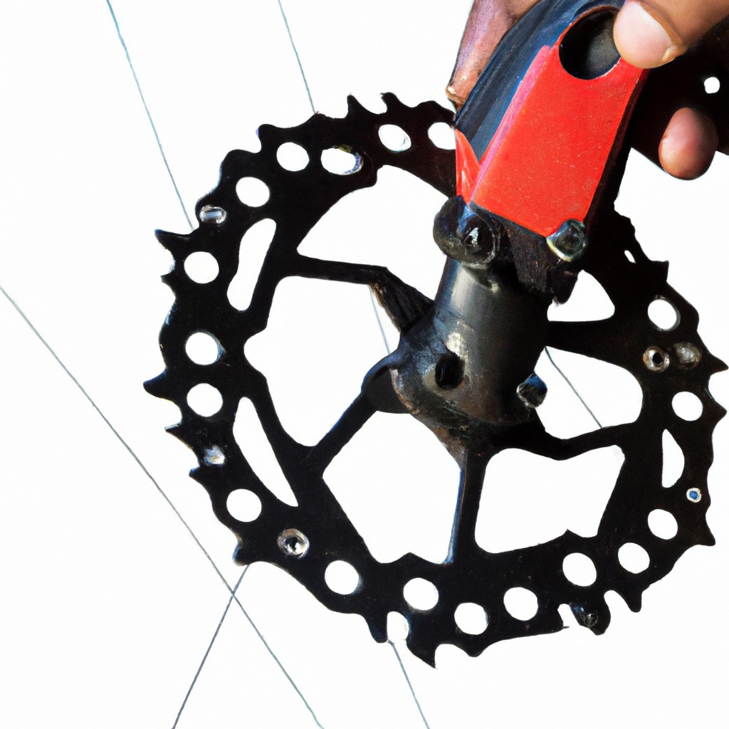 how to adjust bike disc brakes