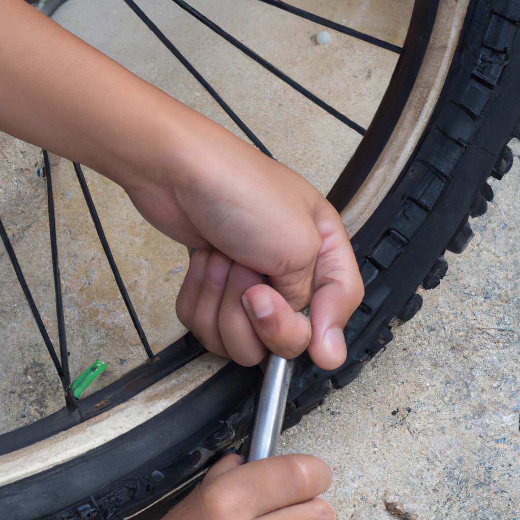 how to change a bike tire